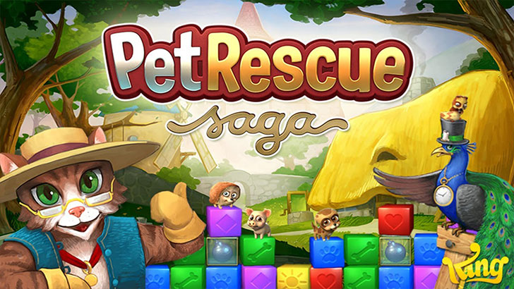 Pet Rescue Saga: um jogo viciante e desafiador para amantes de pets