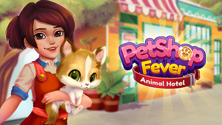 Pet Shop Fever: Hotel Animal: um jogo de gerenciamento de tempo viciante e divertido para amantes de pets